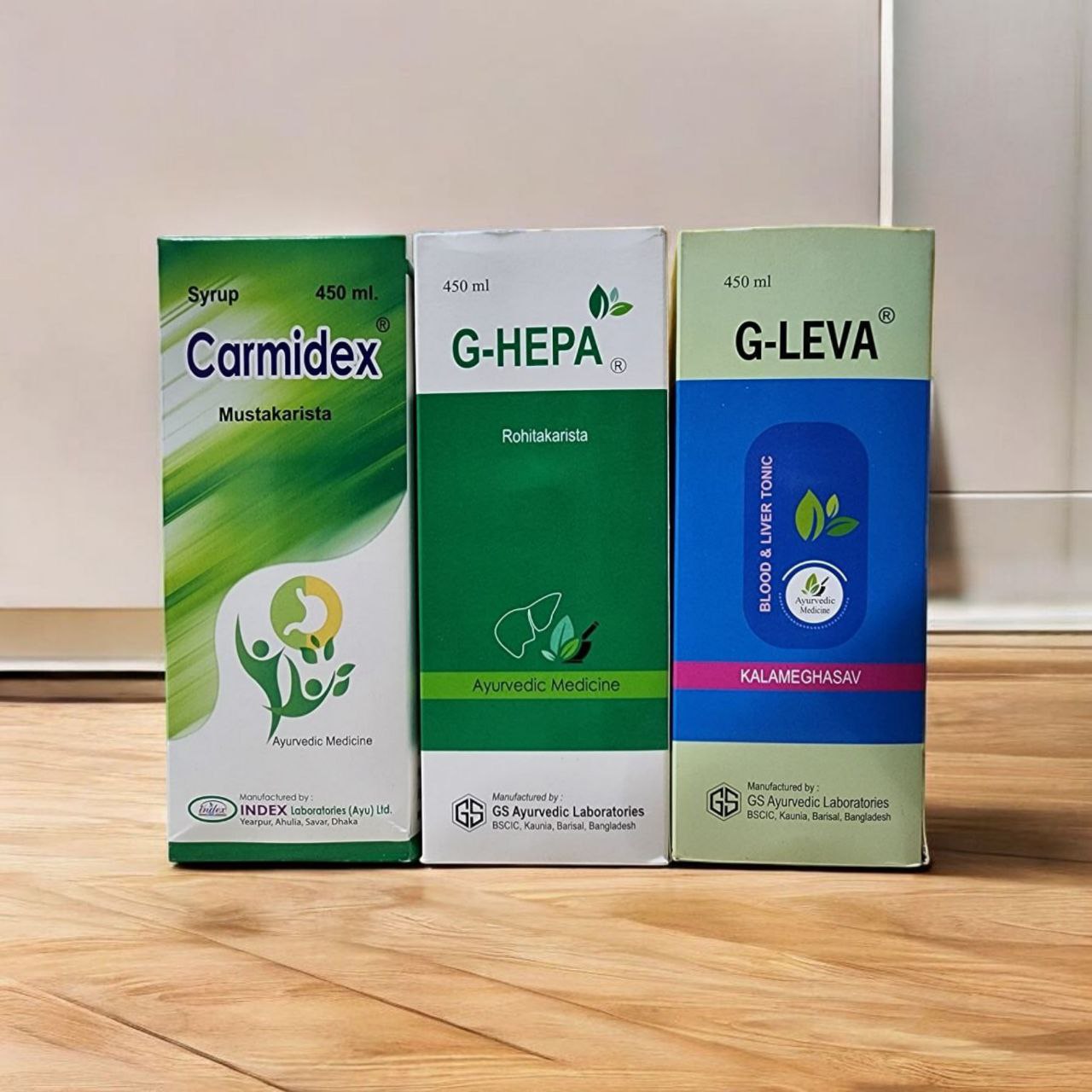 Carmidex + G-Hepa + G-Leva